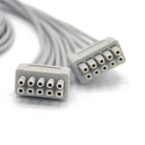 For GE Marquette 38401816 EKG 10 Leadwire IEC Banana 4.0mm Connector