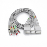 For Mortara ELI 150C/ELI 230 EKG Leadwire IEC Banana 4.0 Connector