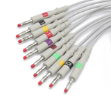 For Mortara ELI 150C/ELI 230 EKG Leadwire IEC Banana 4.0 Connector