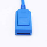 Electrosurgical cable bipolar ESU single-use grounding plate cable with a single pin