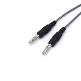 Câble électrochirurgical réutilisable bipolaire ESU, types de connecteurs AHA