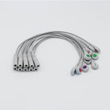 For Mortara 9281-002-50 Banana To Snap Pigtail Adapters Package of 10 - sinokmed