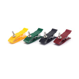Universal ECG/EKG Electrodes Multiple Color Limb Clamp Nickel Both 4.0 and 3.0mm Pediatric Size Set of 4