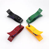 Universal For ECG/EKG Electrodes Multi function Limb Clamp Both 4.0 and 3.0mm Adult Size Set of 4
