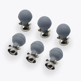 Universal EKG Suction Electrode Ag/AgCI Ball Adult Size Grey Set of 6 - sinokmed