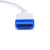 Câble d'extension adaptateur Spo2 11 broches 2,2 m pour GE Trusignal TS-G3
