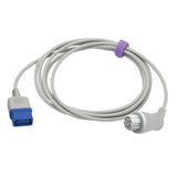 For for Trusignal TS-N3 Spo2 Adapter Extension Cable 11 Pin 7.2 ft - sinokmed