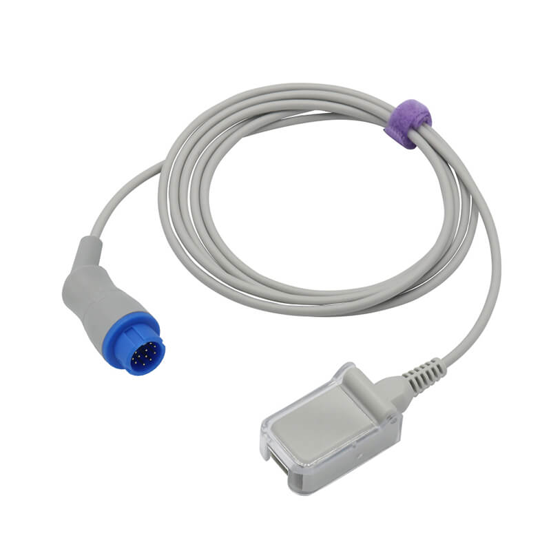 For Mindray Spo2 Adapter Extension Cable Nellcor OxiSmart Technology 7.2 ft - sinokmed