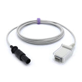 For Novametrix SpO2 Adapter Extension Cable 7.2 ft 7-pin connector