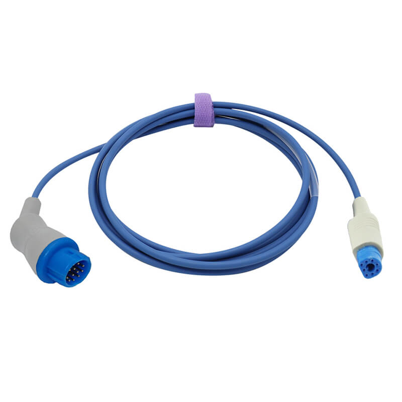 For for HP Philips M1940A SpO2 Extension Cable Pulse Sensor 12 Pin 7.2 ft - sinokmed