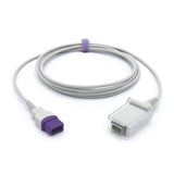 For Spacelabs 700-0792-00 SpO2 Adapter Extension Cable 7.2 ft 10-pin connector
