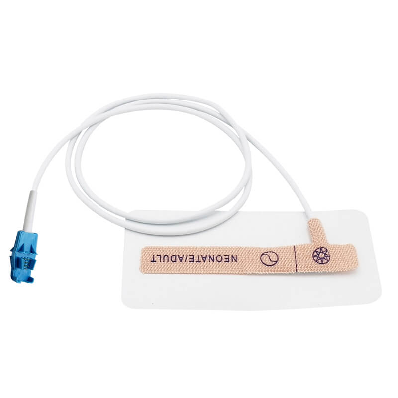 For GE OXYTIP OXY-AF Disposable Oximax Spo2 Adhesive Sensor 8 Pins Neonate/Adult Probe 12 Pack - sinokmed