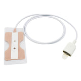 For Masimo 1001 Disposable Spo2 Sensor Adult Size Adhesive Sensor LNOP Male Connector 12 Pack - sinokmed