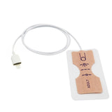 For Masimo 1001 Disposable Spo2 Sensor Adult Size Adhesive Sensor LNOP Male Connector 12 Pack - sinokmed