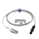 For Datex Ohmeda Spo2 Sensor Ear Clip 3.2 ft 7 Pins Connector - sinokmed