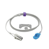 For for Datex  Ohmeda OXY-E4-N Spo2 Sensor Ear Clip 3.2 ft UN Connector - sinokmed