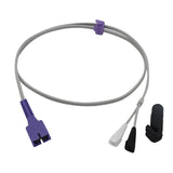 For Nellcor Spo2 Sensor Adult Ear Clip 3.2 ft 9 Pins Connector - sinokmed