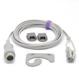 For Mindray Spo2 Sensor Ear Clip Nellcor Oximax 9.8 ft 8 Pins Connector