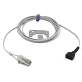 For CAS Med Spo2 Sensor Adult Ear Clip 9.8 ft 7 Pin Connector - sinokmed