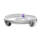 For Schiller SpO2 Sensor Masimo Technology Adult Ear Clip 9.8 ft 7 Pins Connector