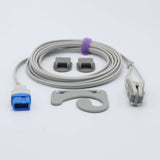 For for Spacelabs Spo2 Sensor Adult Ear Clip 9.8 ft 10 Pins Connector - sinokmed
