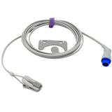 For Neussoft Spo2 Sensor Ear Clip 9.8 ft 12 Pins Connector - sinokmed