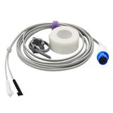 For Biolight SpO2 Sensor Nellcor Oximax Tech Multi-Y 9.8 ft 12 Pins Connector - sinokmed