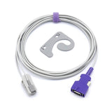 For Nellcor SpO2 Sensor Reusable Adult Ear Clip 9.8 ft 14 Pins Connector
