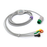 Für Medtronic-Physio Control EKG-Kabel 5 Leitungen IEC 4.0 Snap Rundstecker