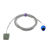 For Biolight SpO2 Sensor Nellcor Oximax Tech Pediatric soft 9.8 ft 12 Pins Connector - sinokmed