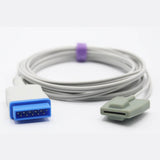 For for GE Marquette Spo2 Sensor Nellcor Technology Pediatric Soft 9.8 ft 11 Pins Connector - sinokmed