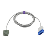 For Marquette Spo2 Sensor Masimo technology Pediatric Soft 9.8 ft 11 Pins Connector - sinokmed