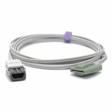 For Ohmeda TS-SP3-MC Trusat Spo2 Sensor Pediatric Soft 9.8 ft 9 Pins Connector