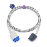 For GE Marquette Spo2 Sensor Nellcor OxiMax Technology Pediatric Soft 9.8 ft 11 Pins Connector