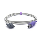 Pour capteur Mindray SpO2 pédiatrique, connecteur souple 6 broches 40°, 3 m