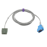 For Nihon Kohden Spo2 Sensor Pediatric Soft 9.8 ft 14 Pin Connector - sinokmed