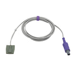 For Neussoft SpO2 Sensor Reusable Pediatric Soft 9.8 ft 7 Pins Connector - sinokmed