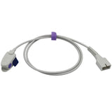 For MEK SpO2 Sensor Reusable Pediatric Clip Connector 3.2 ft 7 Pins Connector - sinokmed