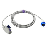 For Biolight SpO2 Sensor Pediatric Clip 9.8 ft 12 Pins Connector - sinokmed