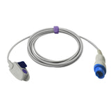 For Biolight SpO2 Sensor Pediatric Clip 9.8 ft 9 Pins Connector - sinokmed