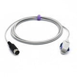 Pour capteur SpO2 Mindray Datascope, clip pédiatrique, connecteur 8 broches, 3 m