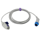 For Draeger Siemens Spo2 Sensor Pediatric Clip 9.8 ft 10 Pins Connector - sinokmed