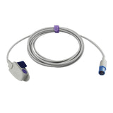 For Draeger Siemens Spo2 Sensor Pediatric Clip 9.8 ft 7 Pins Connector - sinokmed