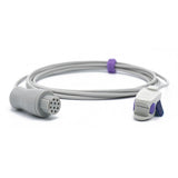 Pour capteur SpO2 Datex Ohmeda, clip pédiatrique, connecteur 10 broches, 3 m