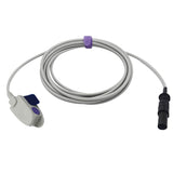 For for Datex Ohmeda PR-A120-1017 Spo2 Sensor Pediatric Clip 9.8 ft 7 Pins Connector - sinokmed