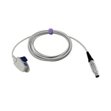 For for Invivo Spo2 Sensor Pediatric Clip 9.8 ft 7 Pins Connector - sinokmed