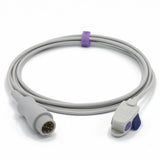 For Mindray Spo2 Sensor Pediatric Clip Nellcor Oximax 9.8 ft 8 Pins Connector