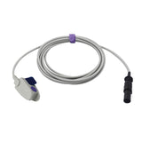 For Baxter SpO2 Sensor Reusable Pediatric Clip 9.8 ft 7 Pins Connector - sinokmed
