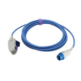 For Spo2 Sensor for Philips Pediatric Clip 9.8 ft 12 Pins Connector - sinokmed