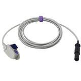 For Spacelabs Spo2 Sensor Pediatric Clip 9.8 ft 7 Pins Connector - sinokmed